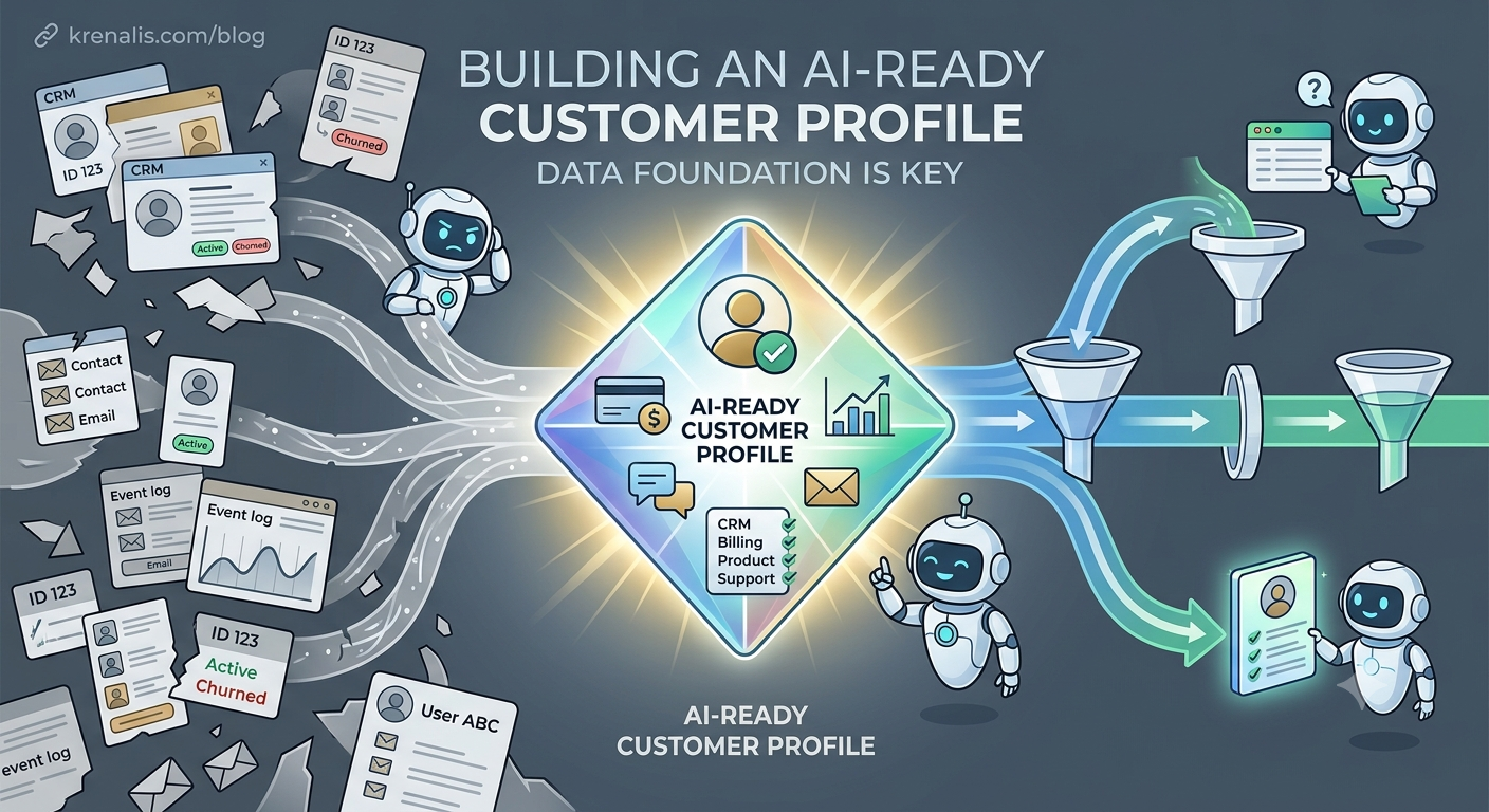The missing layer behind Customer AI: building an AI-Ready Customer Profile
